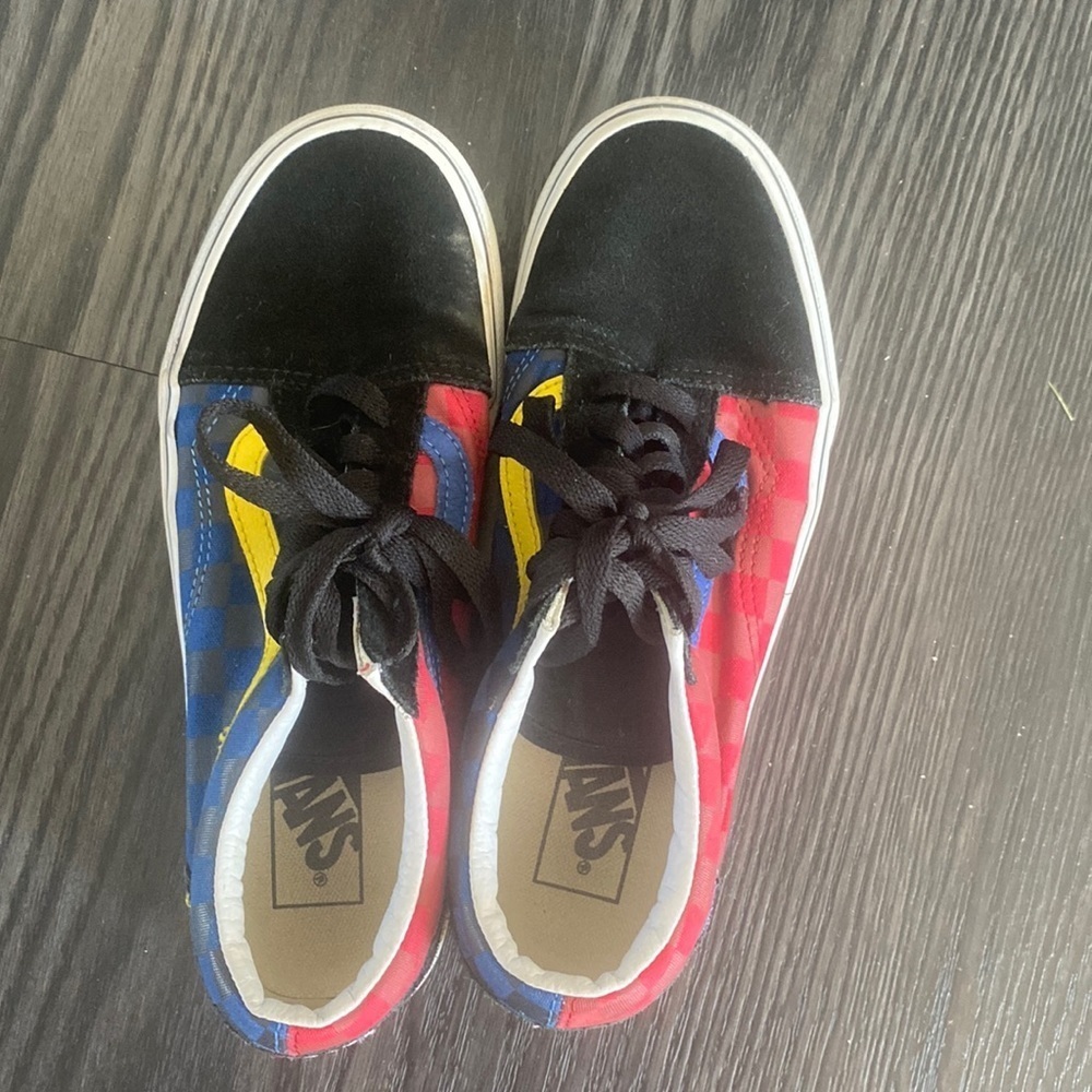 🍍 Old Skool OTW Rally Checker Lace Sneaker Size women’s size 8 men’s size 6.5🍍